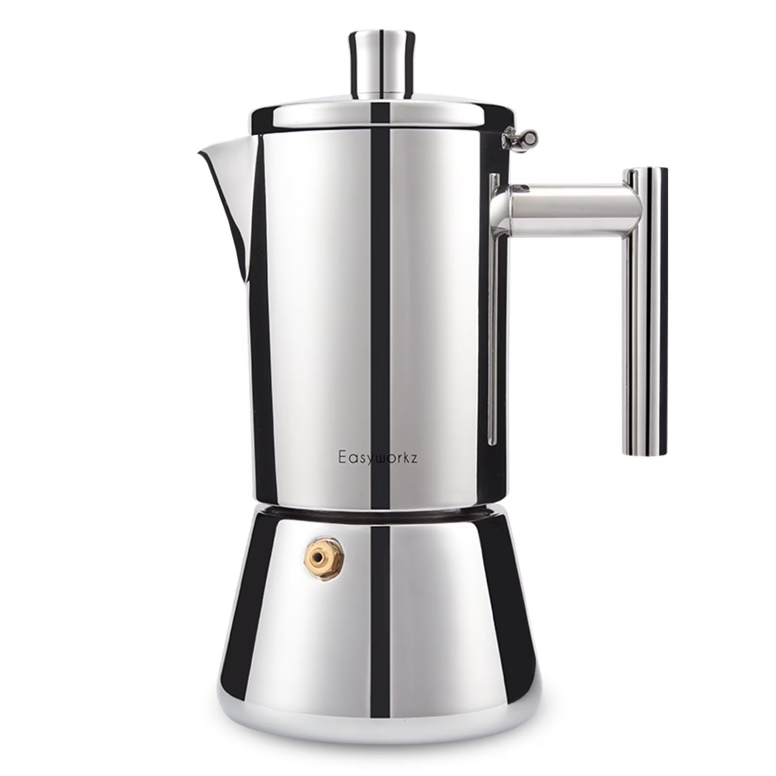 Stainless Steel Stovetop Espresso Maker – Authentic Italian Moka Pot