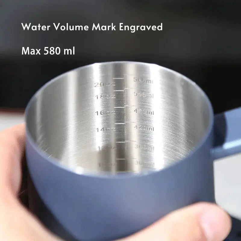 Stainless Steel 600ml Long Gooseneck Spout Barista Espresso Coffee Makers