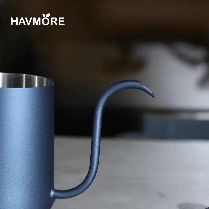 Stainless Steel 600ml Long Gooseneck Spout Barista Espresso Coffee Makers